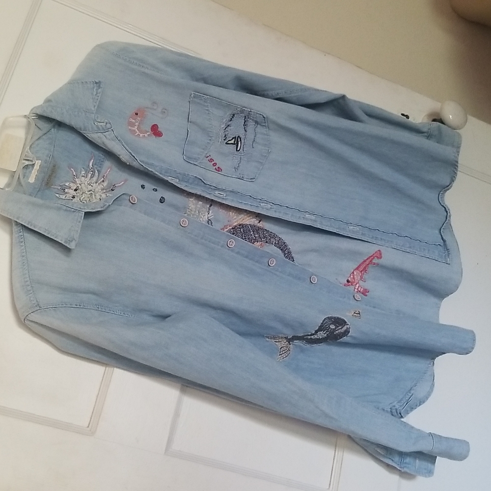 COPY - Mother denim button down